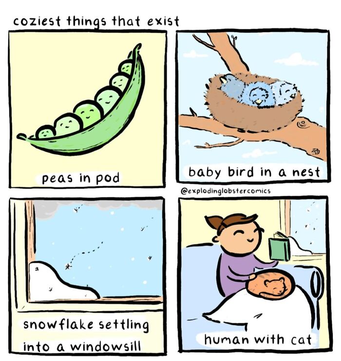 Cats, Cryptids, And Questionable Life Choices Collide In This Artist’s 57 Comics Cats, Cryptids, And Questionable Life Choices Collide In This Artist’s 57 Comics