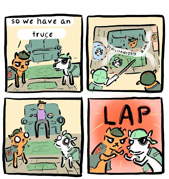 Cats, Cryptids, And Questionable Life Choices Collide In This Artist’s 57 Comics Cats, Cryptids, And Questionable Life Choices Collide In This Artist’s 57 Comics