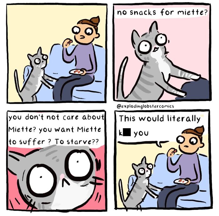Cats, Cryptids, And Questionable Life Choices Collide In This Artist’s 57 Comics Cats, Cryptids, And Questionable Life Choices Collide In This Artist’s 57 Comics