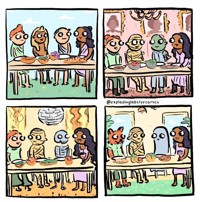 Cats, Cryptids, And Questionable Life Choices Collide In This Artist’s 57 Comics Cats, Cryptids, And Questionable Life Choices Collide In This Artist’s 57 Comics