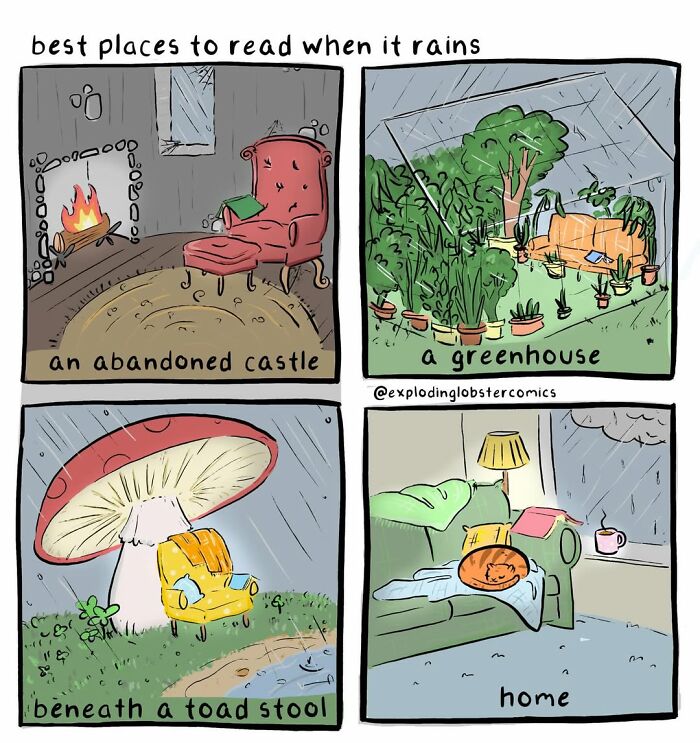 Cats, Cryptids, And Questionable Life Choices Collide In This Artist’s 57 Comics Cats, Cryptids, And Questionable Life Choices Collide In This Artist’s 57 Comics