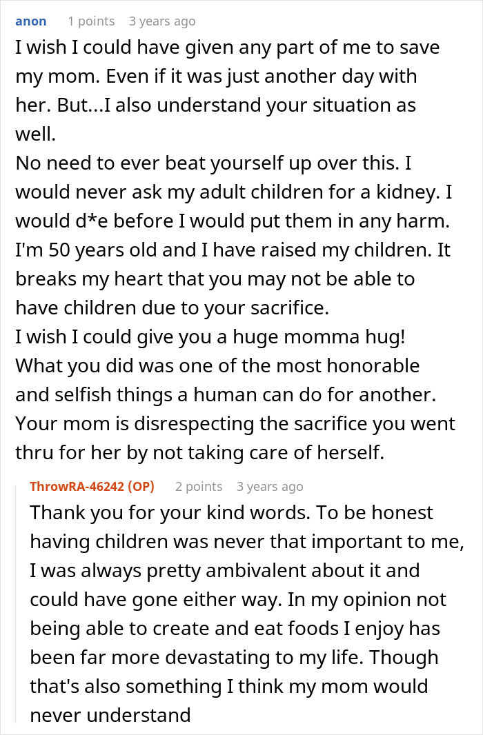 Woman Donates Kidney To Sick Mom, Then Pays A Costly Price No One Warned Her About Woman Donates Kidney To Sick Mom, Then Pays A Costly Price No One Warned Her About