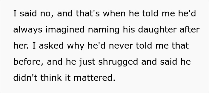 Husband Wants Daughter Named After His “Best Friend,” Wife Discovers They Were Actually Engaged Husband Wants Daughter Named After His “Best Friend,” Wife Discovers They Were Actually Engaged