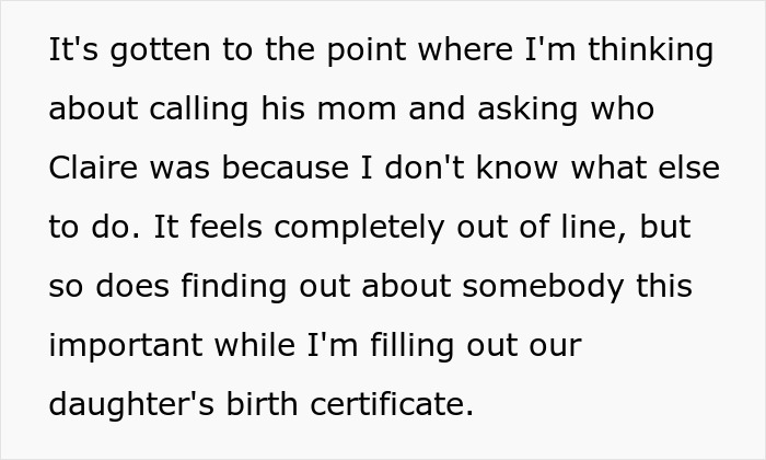 Husband Wants Daughter Named After His “Best Friend,” Wife Discovers They Were Actually Engaged Husband Wants Daughter Named After His “Best Friend,” Wife Discovers They Were Actually Engaged