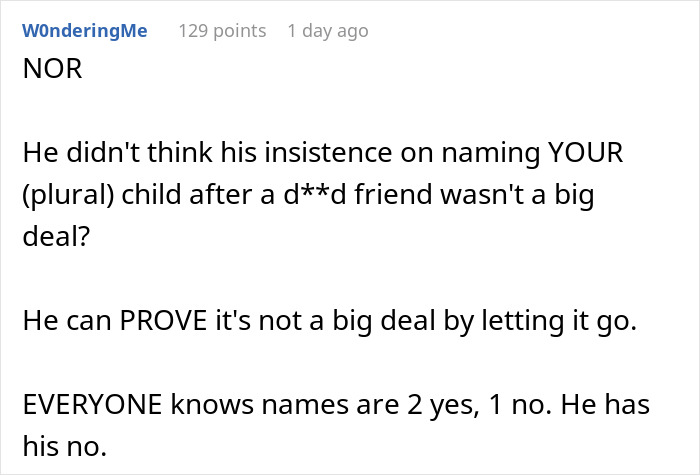 Husband Wants Daughter Named After His “Best Friend,” Wife Discovers They Were Actually Engaged Husband Wants Daughter Named After His “Best Friend,” Wife Discovers They Were Actually Engaged