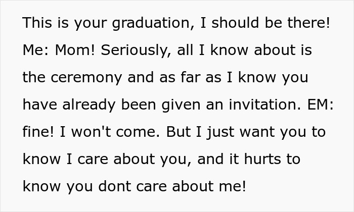 Dad Invites Ex To Daughter’s Surprise Graduation BBQ, She Blames Teen For Leaving Her Out Instead Dad Invites Ex To Daughter’s Surprise Graduation BBQ, She Blames Teen For Leaving Her Out Instead