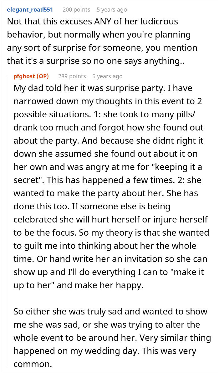 Dad Invites Ex To Daughter’s Surprise Graduation BBQ, She Blames Teen For Leaving Her Out Instead Dad Invites Ex To Daughter’s Surprise Graduation BBQ, She Blames Teen For Leaving Her Out Instead