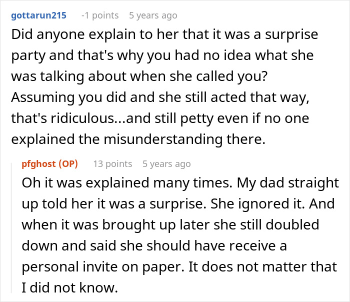 Dad Invites Ex To Daughter’s Surprise Graduation BBQ, She Blames Teen For Leaving Her Out Instead Dad Invites Ex To Daughter’s Surprise Graduation BBQ, She Blames Teen For Leaving Her Out Instead