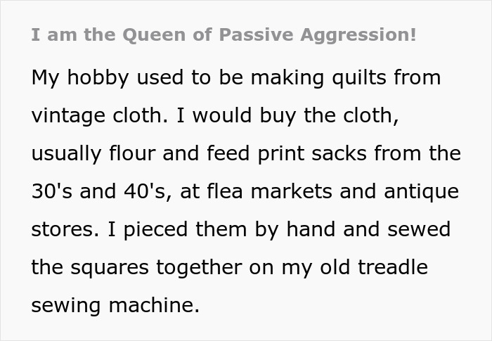 Woman Is On A Mission To Gift Her Family Hand-Made Quilts To Fulfill Her Petty Revenge Against MIL Woman Is On A Mission To Gift Her Family Hand-Made Quilts To Fulfill Her Petty Revenge Against MIL