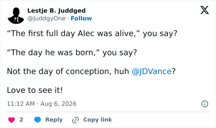 JD Vance Made Casual Comment About Newborn Son, But Critics Quickly Noticed Something They Say Doesn’t Add Up