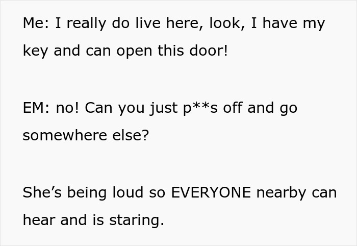 Entitled Mom Blocks Woman From Entering Her Own Home, Gets Humiliated: “Don’t Try And Fool Me!” Entitled Mom Blocks Woman From Entering Her Own Home, Gets Humiliated: “Don’t Try And Fool Me!”