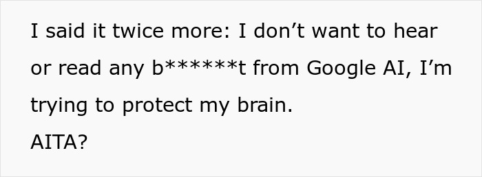 Boyfriend Loses It After Being Asked To Stop Reading “Hallucinated” Google AI Answers Boyfriend Loses It After Being Asked To Stop Reading “Hallucinated” Google AI Answers