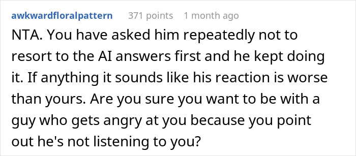 Boyfriend Loses It After Being Asked To Stop Reading “Hallucinated” Google AI Answers Boyfriend Loses It After Being Asked To Stop Reading “Hallucinated” Google AI Answers