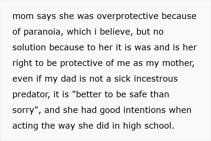 Woman Says Dad Was Her “Crush” At 6, Paranoid Mom Ruins Their Father-Daughter Bond For Good Woman Says Dad Was Her “Crush” At 6, Paranoid Mom Ruins Their Father-Daughter Bond For Good