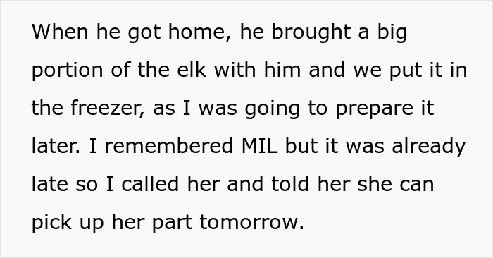 Hunter&rsquo;s Mom Wants Her Share Of Meat Immediately, Drives 2 Hours And Raids His Kitchen Overnight
