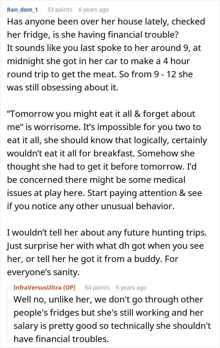 Hunter&rsquo;s Mom Wants Her Share Of Meat Immediately, Drives 2 Hours And Raids His Kitchen Overnight