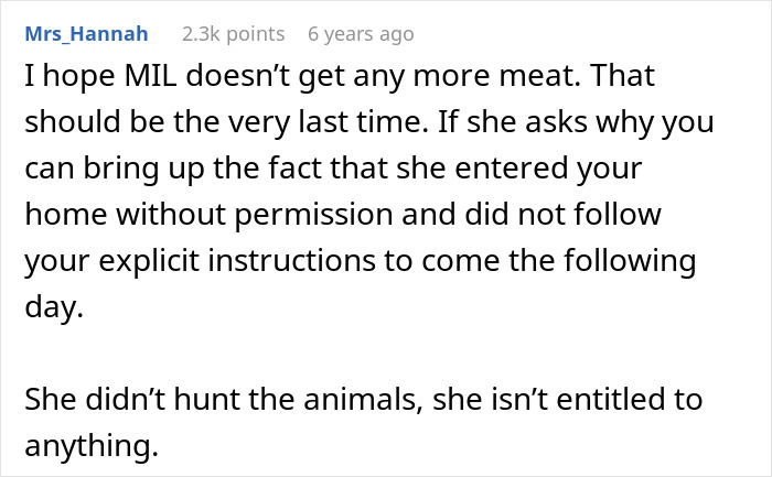 Hunter&rsquo;s Mom Wants Her Share Of Meat Immediately, Drives 2 Hours And Raids His Kitchen Overnight