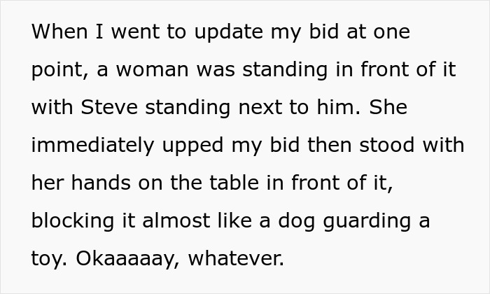Man Turns Charity Auction Into A Competition With Helpers Bidding For Him, Guest Beats His Strategy Man Turns Charity Auction Into A Competition With Helpers Bidding For Him, Guest Beats His Strategy