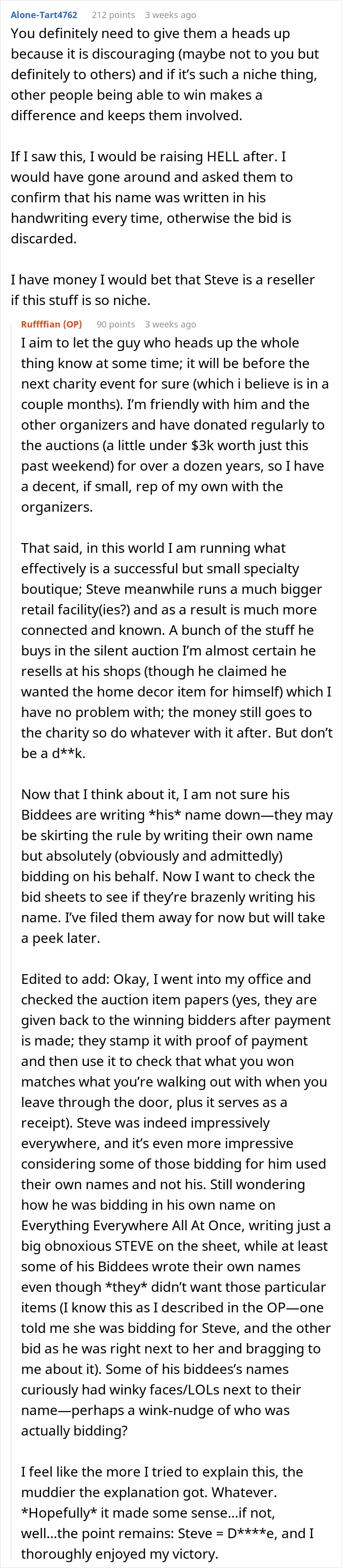 Man Turns Charity Auction Into A Competition With Helpers Bidding For Him, Guest Beats His Strategy Man Turns Charity Auction Into A Competition With Helpers Bidding For Him, Guest Beats His Strategy