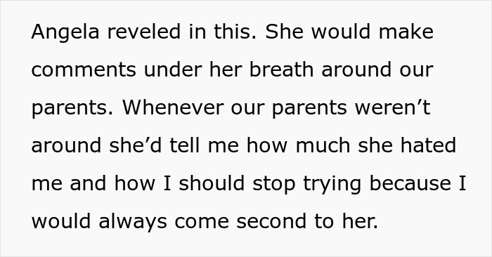 Woman Admits She’s Happy Toxic Sis Is Infertile, Says She Would Damage The Kid Like She Did With Her Woman Admits She’s Happy Toxic Sis Is Infertile, Says She Would Damage The Kid Like She Did With Her