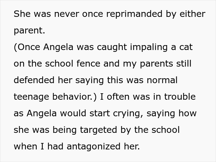 Woman Admits She’s Happy Toxic Sis Is Infertile, Says She Would Damage The Kid Like She Did With Her Woman Admits She’s Happy Toxic Sis Is Infertile, Says She Would Damage The Kid Like She Did With Her