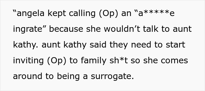 Woman Admits She’s Happy Toxic Sis Is Infertile, Says She Would Damage The Kid Like She Did With Her Woman Admits She’s Happy Toxic Sis Is Infertile, Says She Would Damage The Kid Like She Did With Her