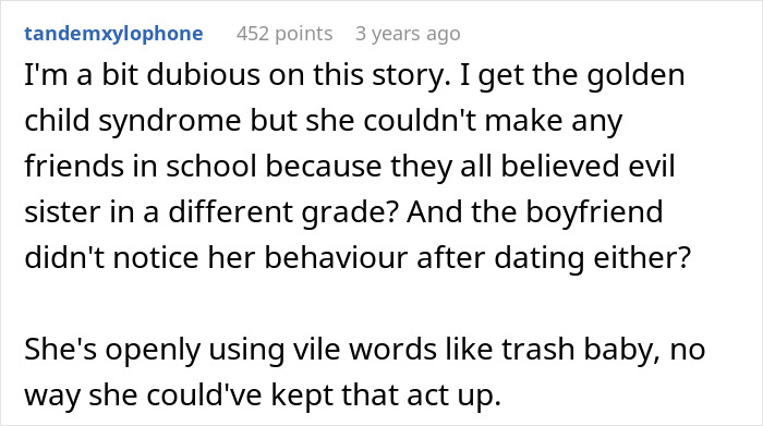 Woman Admits She’s Happy Toxic Sis Is Infertile, Says She Would Damage The Kid Like She Did With Her Woman Admits She’s Happy Toxic Sis Is Infertile, Says She Would Damage The Kid Like She Did With Her