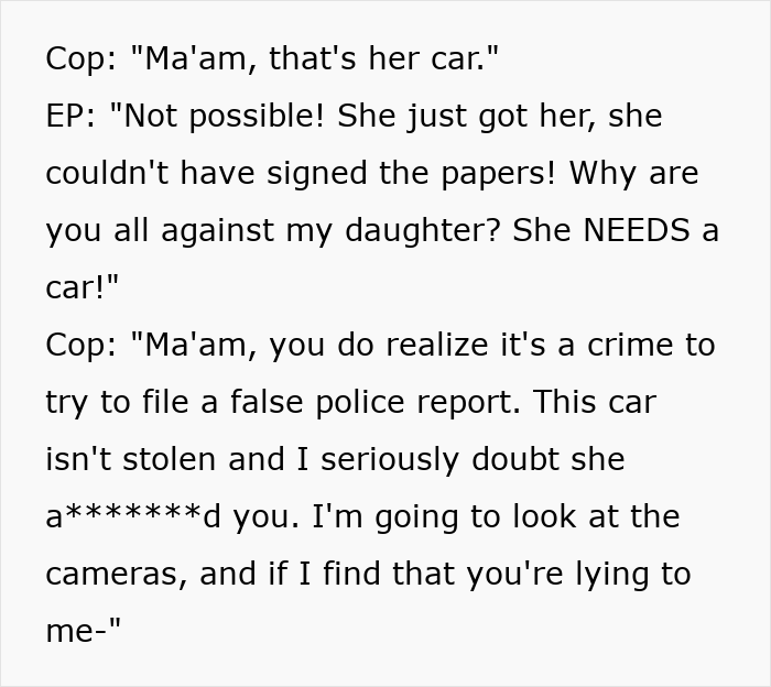 Entitled Mom Desperately Wants “A Blue Car” For Daughter, Even Though It Has An Owner Already Entitled Mom Desperately Wants “A Blue Car” For Daughter, Even Though It Has An Owner Already