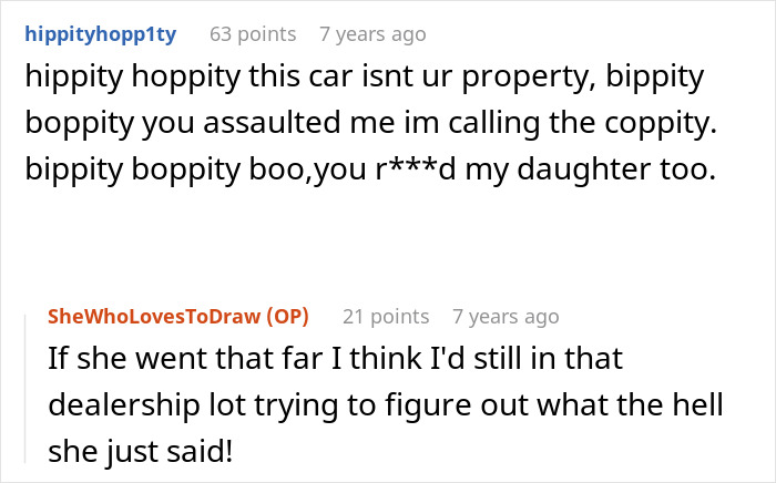 Entitled Mom Desperately Wants “A Blue Car” For Daughter, Even Though It Has An Owner Already Entitled Mom Desperately Wants “A Blue Car” For Daughter, Even Though It Has An Owner Already