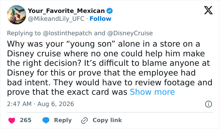 Cruise Passenger Puts Disney On Blast After Cast Member Allegedly Scammed Young Son Out Of $4,000 Cruise Passenger Puts Disney On Blast After Cast Member Allegedly Scammed Young Son Out Of $4,000