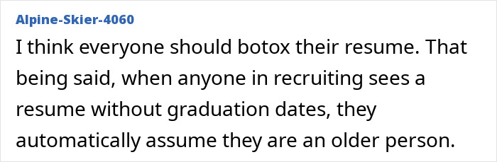 52YO Woman Reveals The Resume “Botoxing” Trick After Spending Over A Year Applying To “Gazillions” Of Jobs 52YO Woman Reveals The Resume “Botoxing” Trick After Spending Over A Year Applying To “Gazillions” Of Jobs