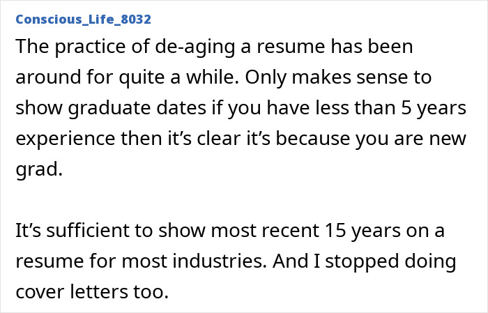 52YO Woman Reveals The Resume “Botoxing” Trick After Spending Over A Year Applying To “Gazillions” Of Jobs 52YO Woman Reveals The Resume “Botoxing” Trick After Spending Over A Year Applying To “Gazillions” Of Jobs