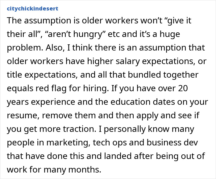 52YO Woman Reveals The Resume “Botoxing” Trick After Spending Over A Year Applying To “Gazillions” Of Jobs 52YO Woman Reveals The Resume “Botoxing” Trick After Spending Over A Year Applying To “Gazillions” Of Jobs