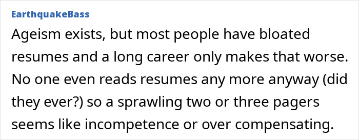 52YO Woman Reveals The Resume “Botoxing” Trick After Spending Over A Year Applying To “Gazillions” Of Jobs 52YO Woman Reveals The Resume “Botoxing” Trick After Spending Over A Year Applying To “Gazillions” Of Jobs