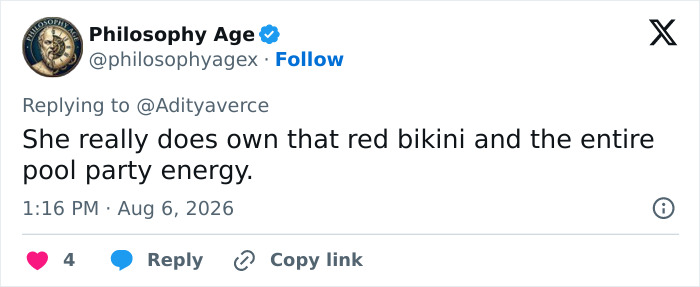 “I’ll Never Get Tired”: Viral “Red Bikini Girl” Breaks The Internet Again With New Videos In The Same Swimsuit