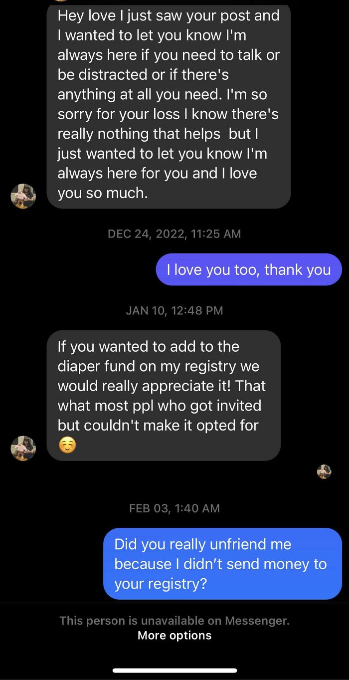 48 Cheap Friends Whose Choosing Beggar Antics Ended In A Well-Deserved Reality Check 48 Cheap Friends Whose Choosing Beggar Antics Ended In A Well-Deserved Reality Check