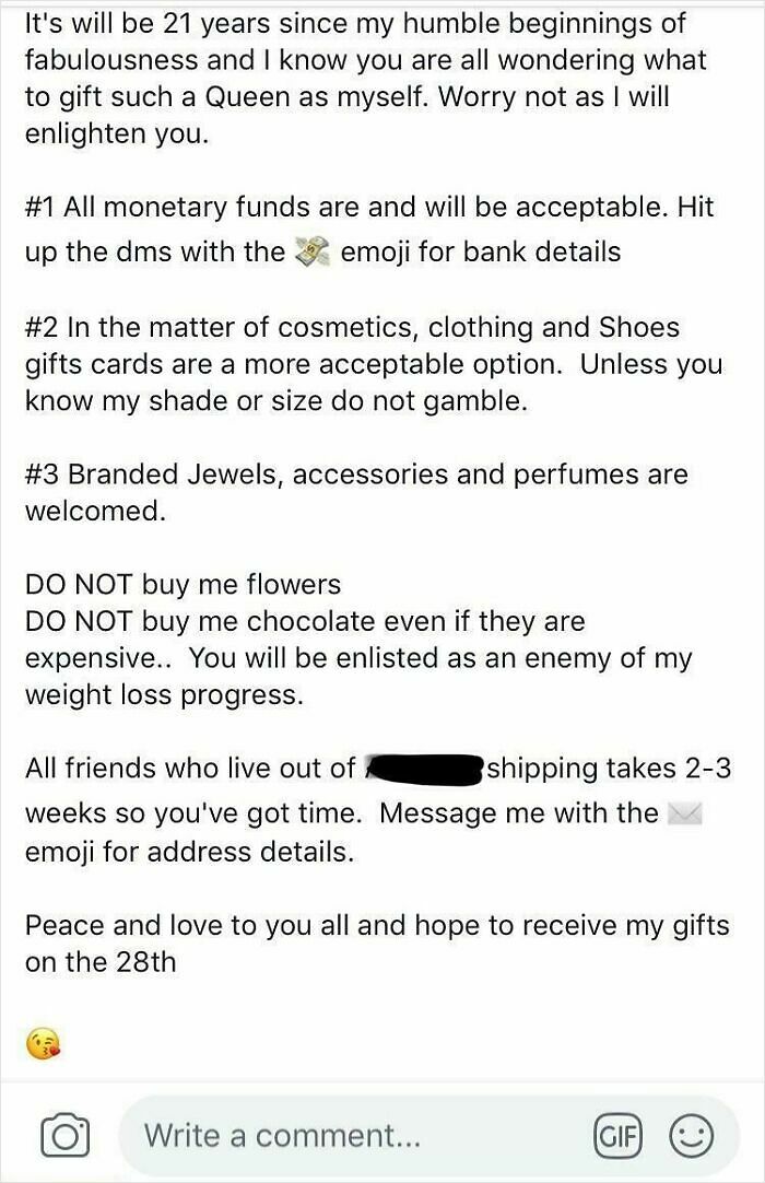 48 Cheap Friends Whose Choosing Beggar Antics Ended In A Well-Deserved Reality Check 48 Cheap Friends Whose Choosing Beggar Antics Ended In A Well-Deserved Reality Check