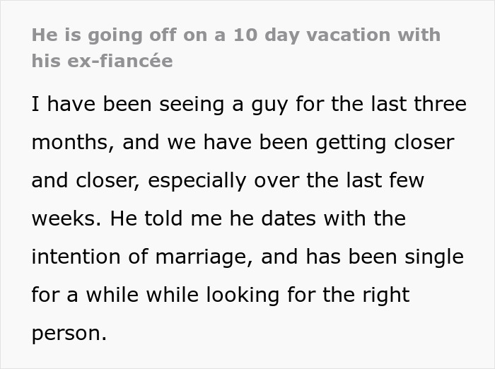 BF Leaves Out One Crucial Detail About His 10-Day Trip, GF Connects The Dots Herself