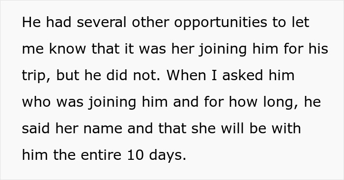 BF Leaves Out One Crucial Detail About His 10-Day Trip, GF Connects The Dots Herself