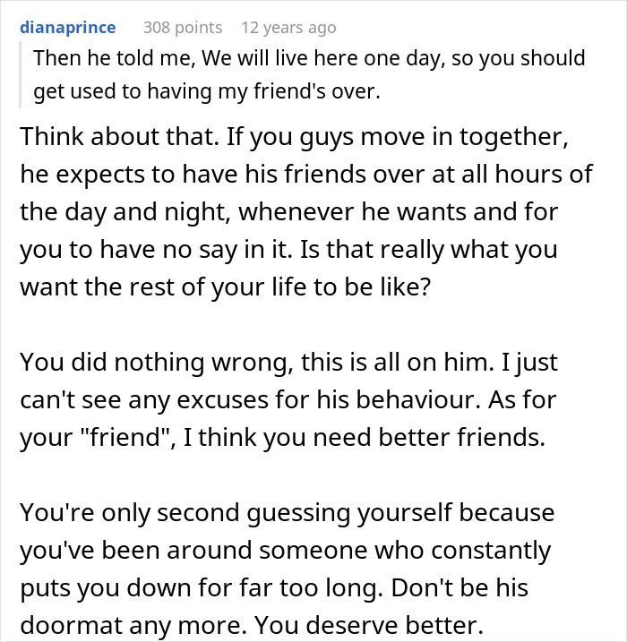 Friends Save Woman’s Life From Further Misery By Letting Her Talk Herself Into Breaking Up With Childish BF Friends Save Woman’s Life From Further Misery By Letting Her Talk Herself Into Breaking Up With Childish BF
