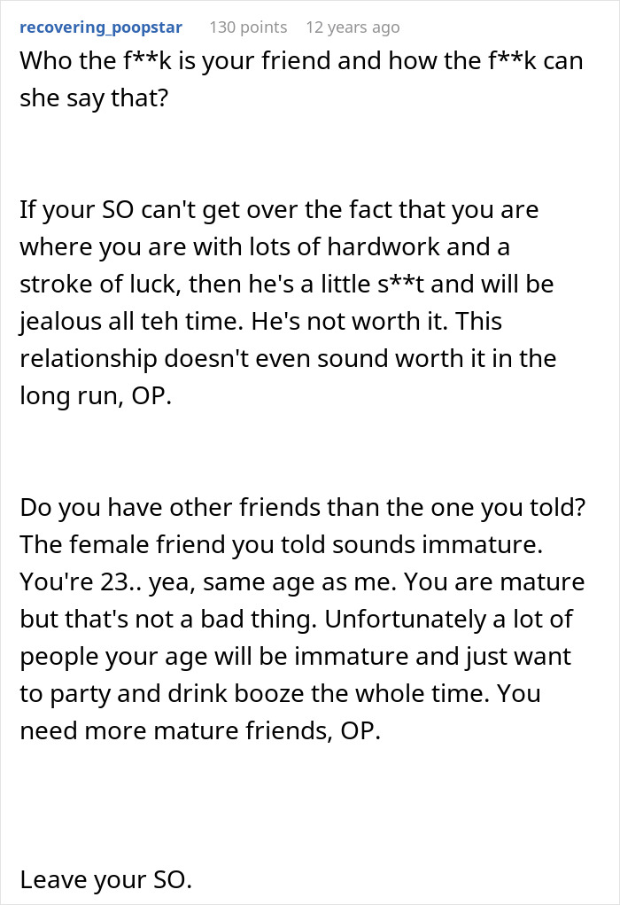 Friends Save Woman’s Life From Further Misery By Letting Her Talk Herself Into Breaking Up With Childish BF Friends Save Woman’s Life From Further Misery By Letting Her Talk Herself Into Breaking Up With Childish BF
