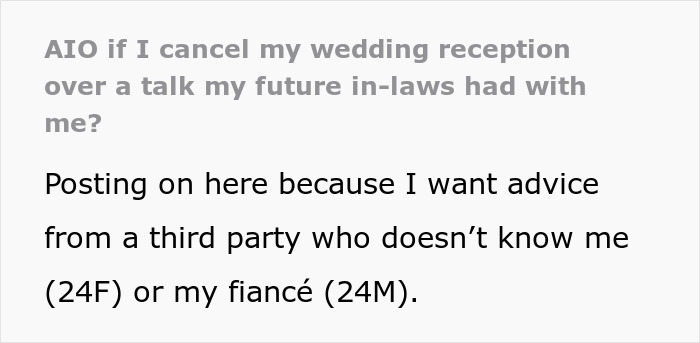 &ldquo;A Christian Woman That Submits&rdquo;: Bride Wants To Cancel A Wedding Reception After In-Laws&rsquo; Marriage Advice Leaves Her Speechless