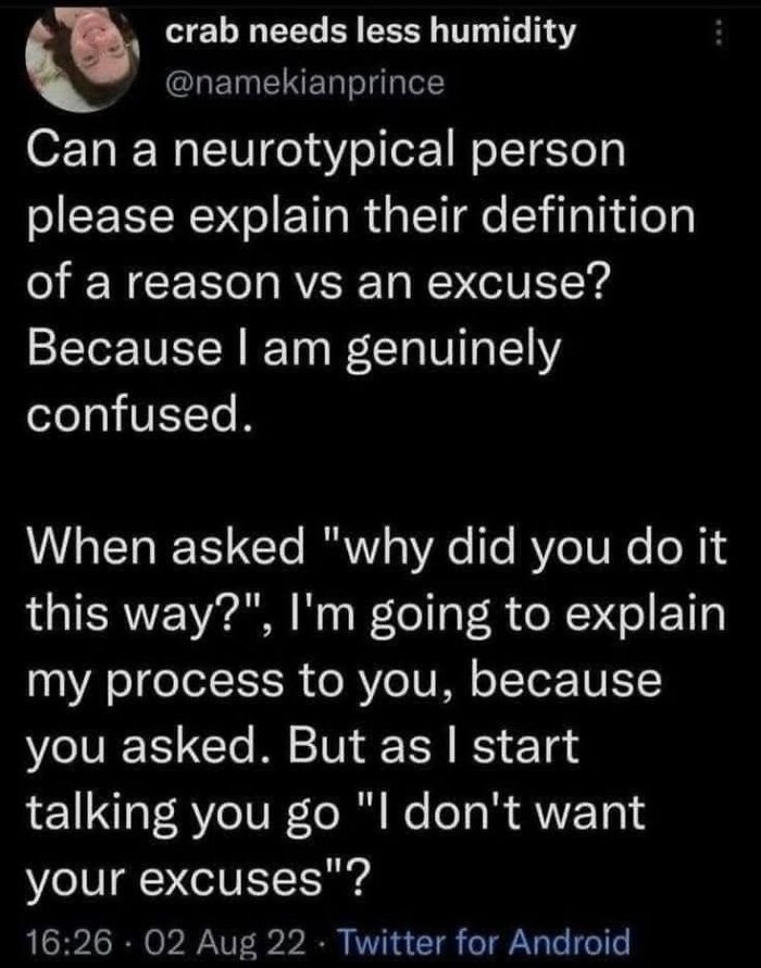 If You Have A Neurodivergent Brain, You Might Find These 66 Memes Hilariously Relatable (New Pics) If You Have A Neurodivergent Brain, You Might Find These 66 Memes Hilariously Relatable (New Pics)