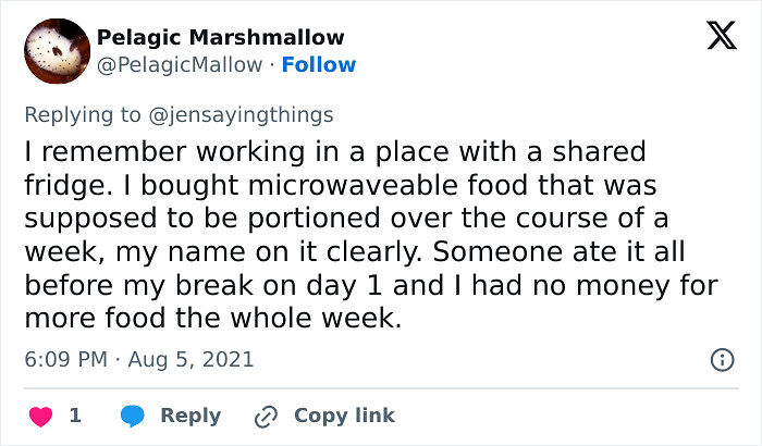 35 Office Food Thief Stories That Make You Wonder What’s Wrong With People 35 Office Food Thief Stories That Make You Wonder What’s Wrong With People