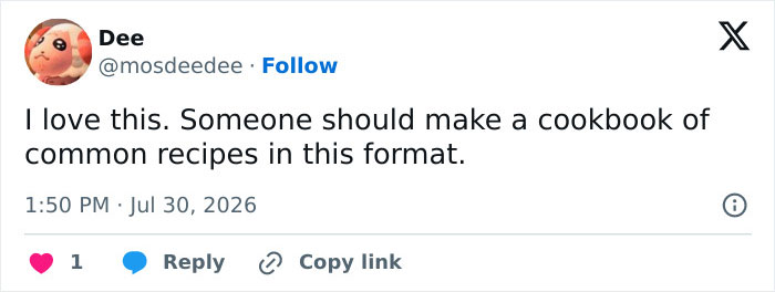Someone Reimagined Recipes Like An Engineer, And It Would Drive Your Grandma Mad