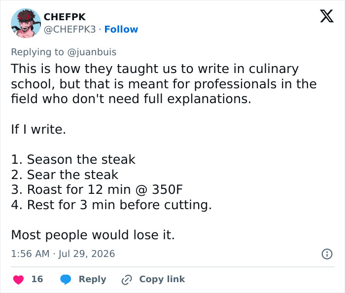 Someone Reimagined Recipes Like An Engineer, And It Would Drive Your Grandma Mad