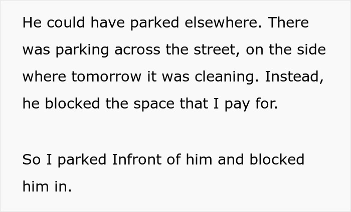 Churchgoer’s Longtime Parking Habit Backfires When Driver Refuses To Clear The Way For His Car Churchgoer’s Longtime Parking Habit Backfires When Driver Refuses To Clear The Way For His Car