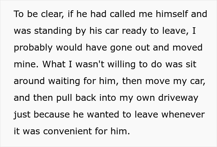 Churchgoer’s Longtime Parking Habit Backfires When Driver Refuses To Clear The Way For His Car Churchgoer’s Longtime Parking Habit Backfires When Driver Refuses To Clear The Way For His Car