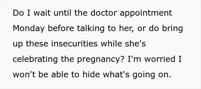Husband Starts Questioning Everything After Wife Announces Pregnancy: “This Shouldn’t Be Possible” Husband Starts Questioning Everything After Wife Announces Pregnancy: “This Shouldn’t Be Possible”