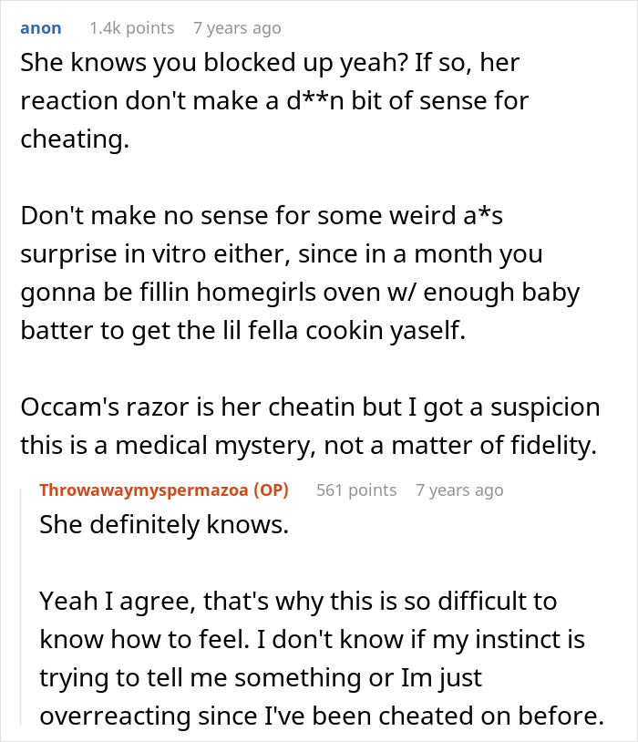 Husband Starts Questioning Everything After Wife Announces Pregnancy: “This Shouldn’t Be Possible” Husband Starts Questioning Everything After Wife Announces Pregnancy: “This Shouldn’t Be Possible”